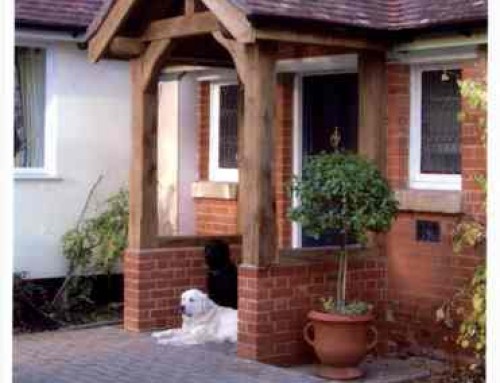 Oak Framed Porch, Camberley